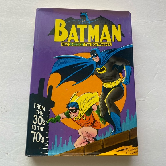 Batman with Robin The Boy Wonder From the 30’s to the 70s hardcover Bridwell - Picture 1 of 17